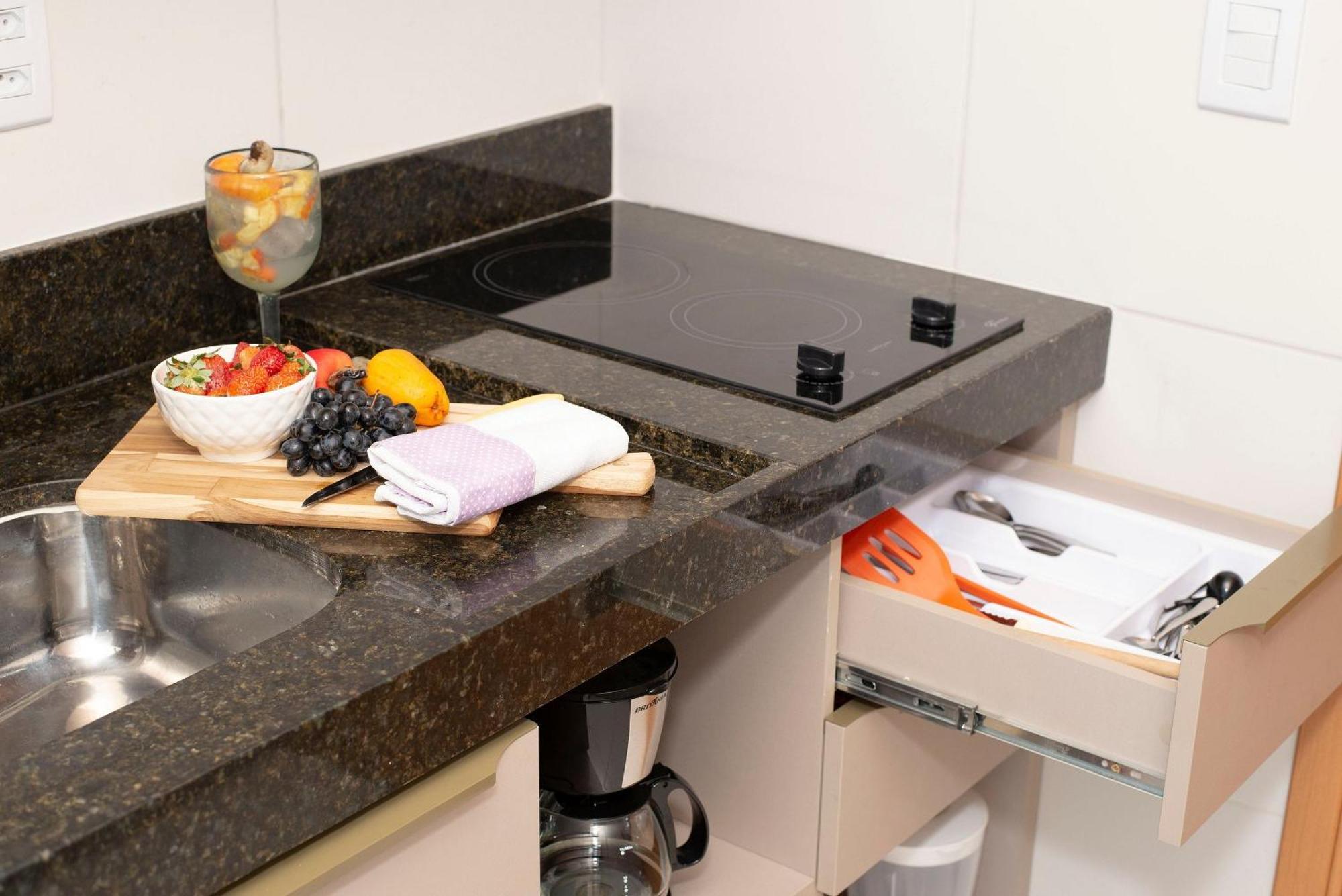 Apartamento Charmoso Estudio Em Muro Alto Com Vista Piscina *