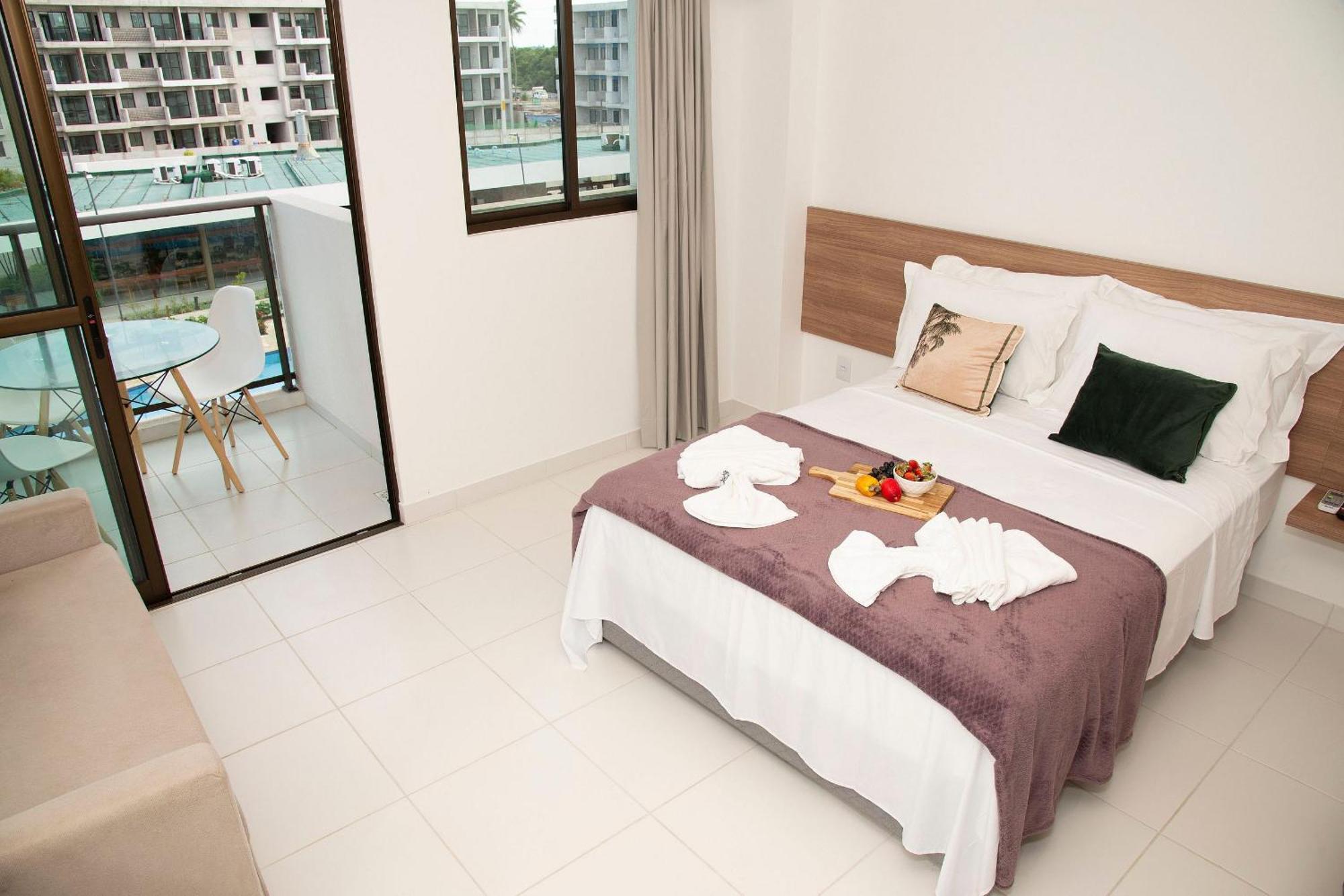 Charmoso Estudio Em Muro Alto Com Vista Piscina Apartment *
