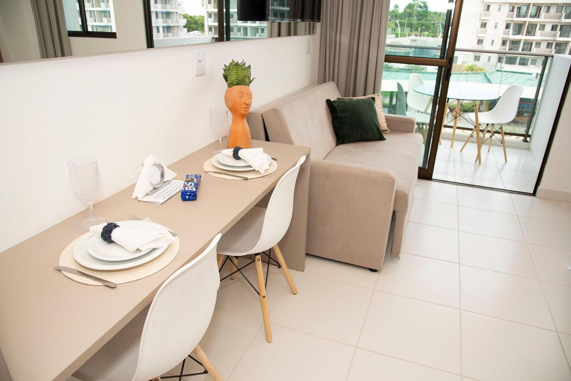 Charmoso Estudio Em Muro Alto Com Vista Piscina *