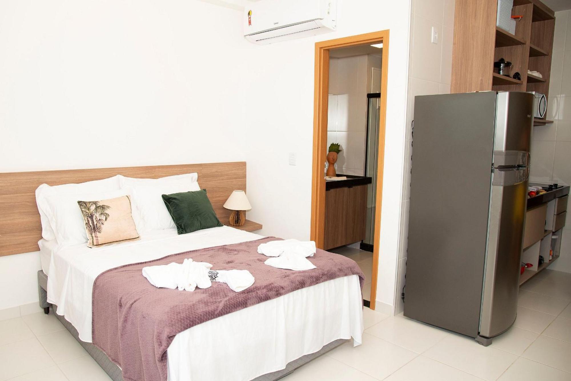 Charmoso Estudio Em Muro Alto Com Vista Piscina Porto de Galinhas