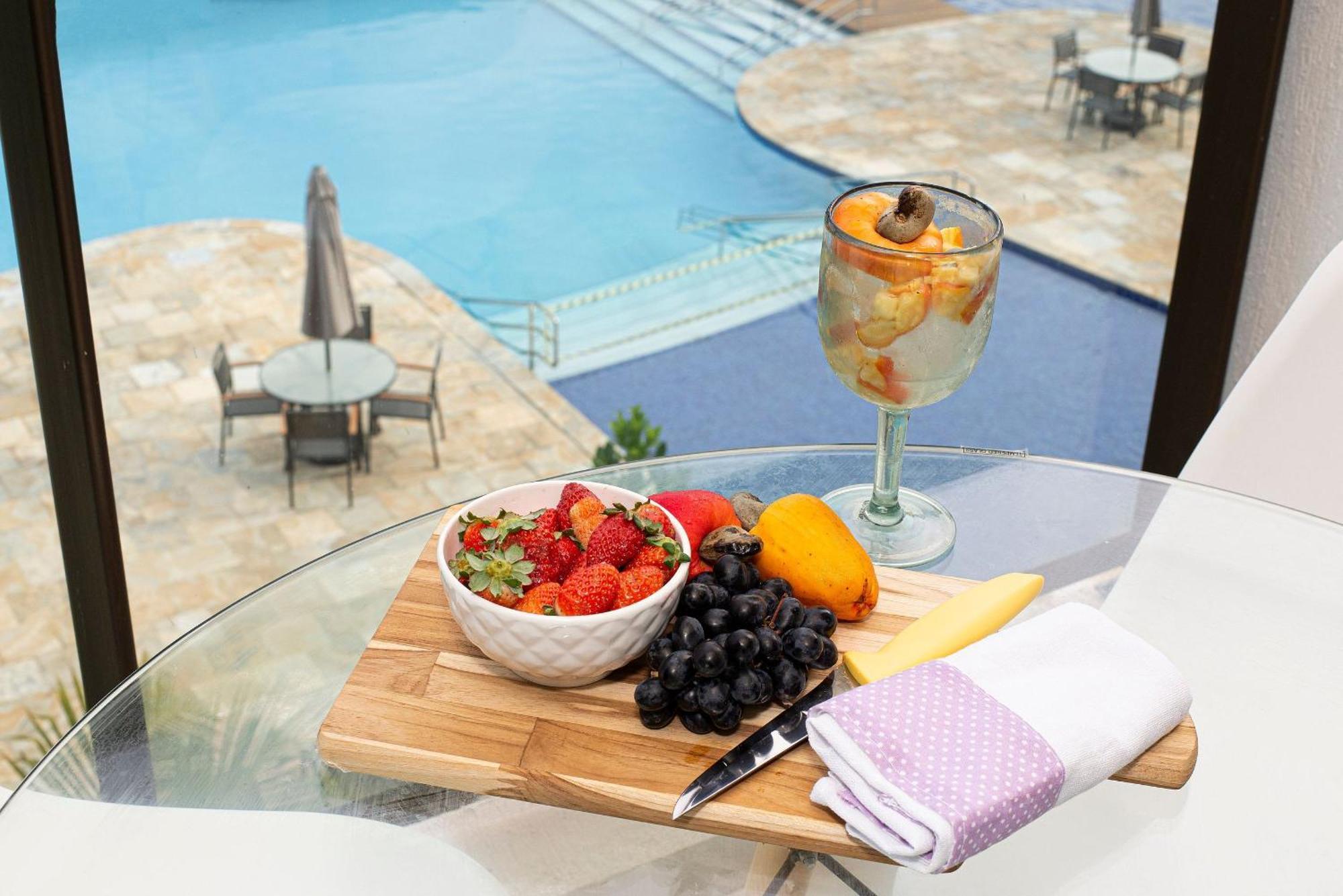 Charmoso Estudio Em Muro Alto Com Vista Piscina Apartment *